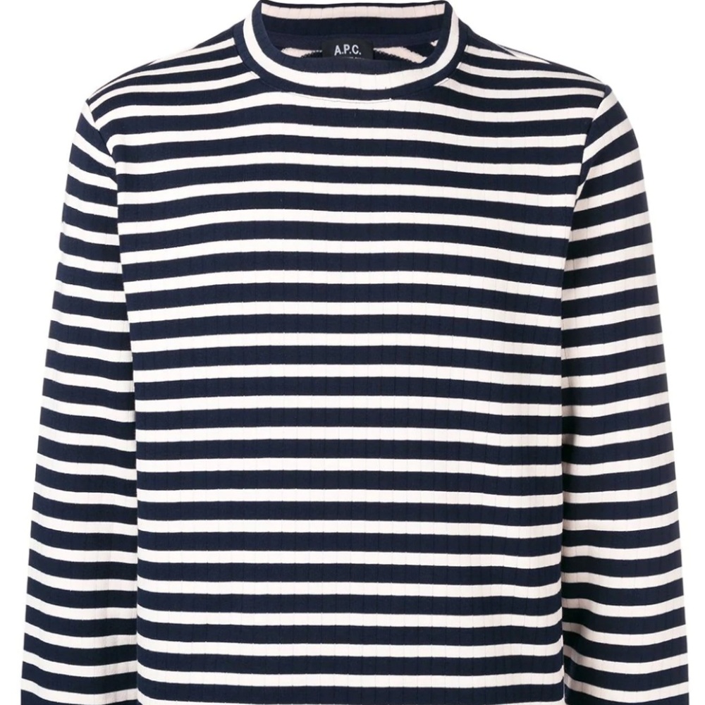 A.P.C. striped sweatshirt (BRAND NEW)